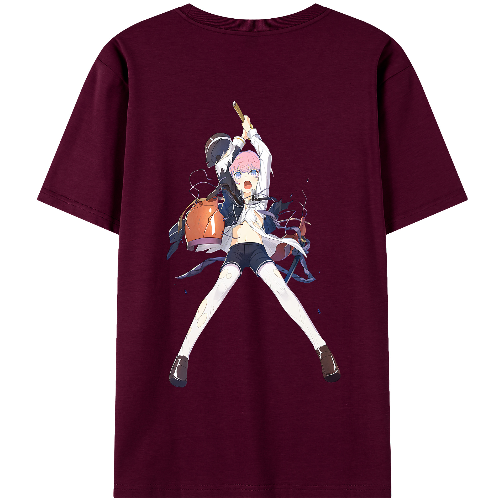 （画像用） 刀剣乱舞 Touken Ranbu レディース半袖Tシャツ(バックプリント)
